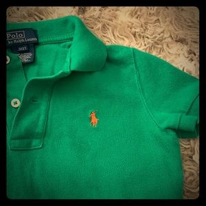 Green boys Polo